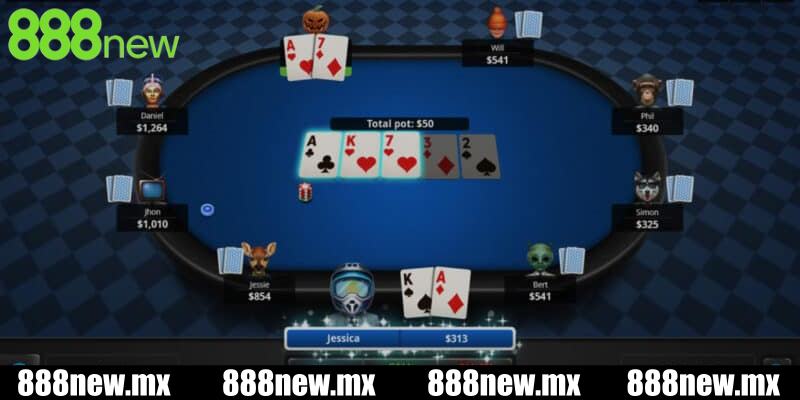 Ưu điểm khi chơi Poker đổi thưởng tại 888new